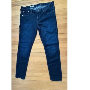 AG Adriano Goldschmied The Stilt Cigarette Leg Jeans Size 30 Regular EUC